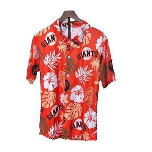 San Francisco Giants Aloha Hawaiian Shirt Alaska Airlines Promotion 7/16/22 SZ M